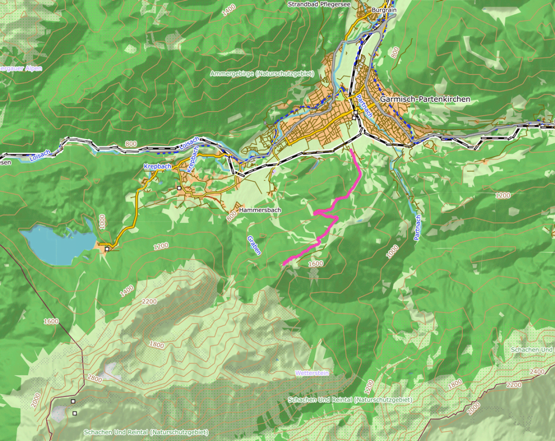 OpenFietsMap | OSM Deutschland | Relief Höhendaten