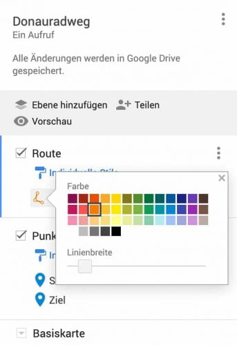 Google Maps - GPX & KML Dateien für Fahrradtouren importieren