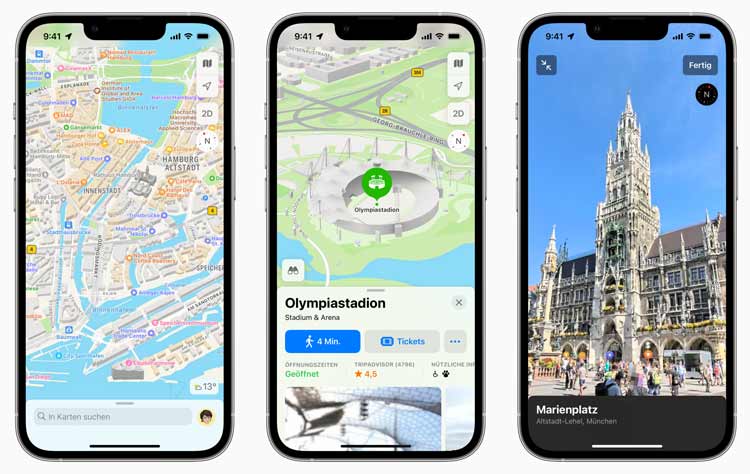 Apple bringt völlig neu gestaltete Karten App für alle Nutzer in